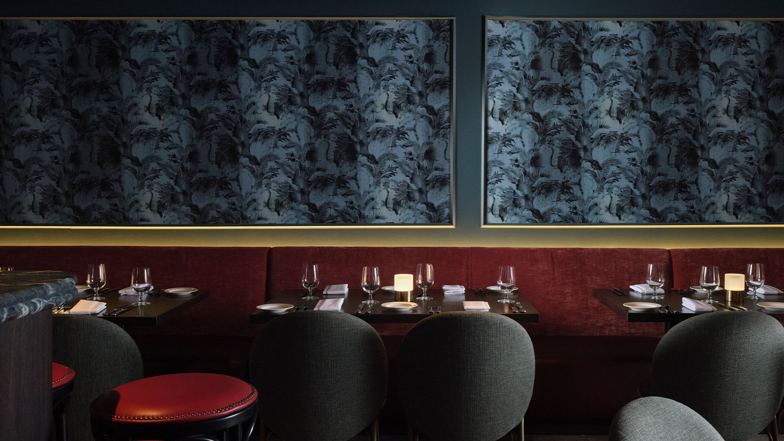 Interior shot of the all-new layout for the Felicia Suzanne Restuarant in Memphis, Tennessee.